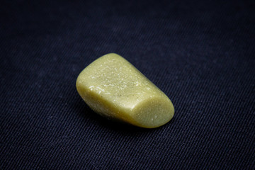 Butterstone butter jade stone in yellow and green tones