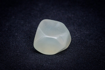 Jade gem Asian gemstone luxury stone in light green color