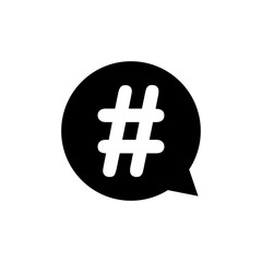 Hashtag Symbol Logo Icon Vector - Vector