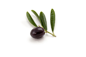 olive with leaf
