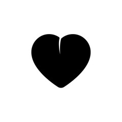 Heart Love Icon Vector Illustration - Vector