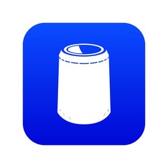 Opened bucket icon. Simple illustration of opened bucket vector icon for web