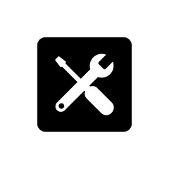 tool service icon template vector illustration - vector