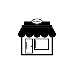 restaurant symbol icon template vector illustration - vector