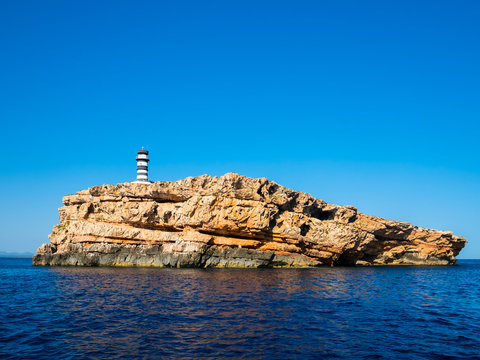 Spain, Balearic Islands, Mallorca, Colonia de Sant Jordi, Cabrera Archipelago Maritime-Terrestrial National, Isla Redona