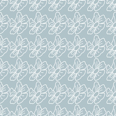seamless floral pattern with flowers