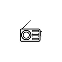 radio design icon template vector illustration - vector