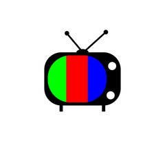 television design icon template vector illustration - vector