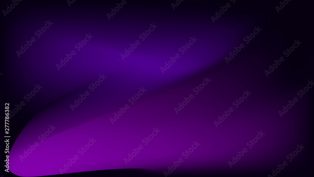 Poster Abstract gradient on blue background. Vector color gradient.