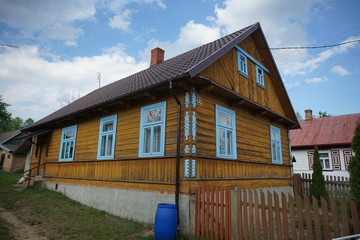 Fototapeta na wymiar houses in norway