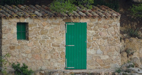 An abandoned Fishermans hut