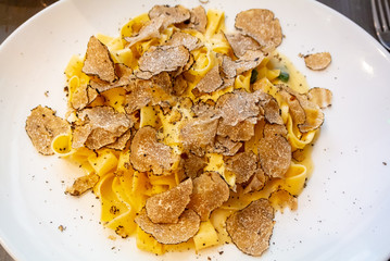 pasta with Black truffle mushroom 