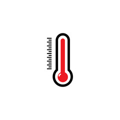 thermometer temperature icon symbol design vector illustration