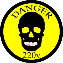 stickers for electrical distribution board consumer