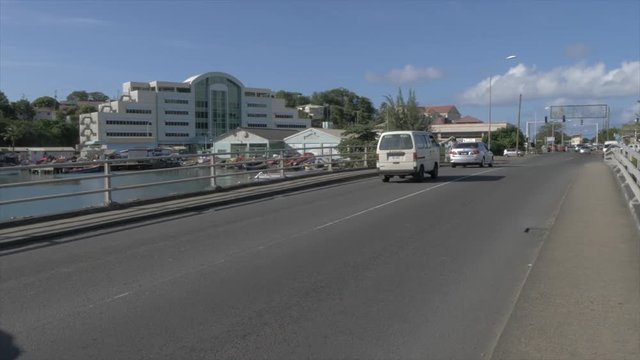 Serenity Park from John Compton Highway, Castries, St. Lucia, Windward Islands, West Indies, Caribbean, Central America