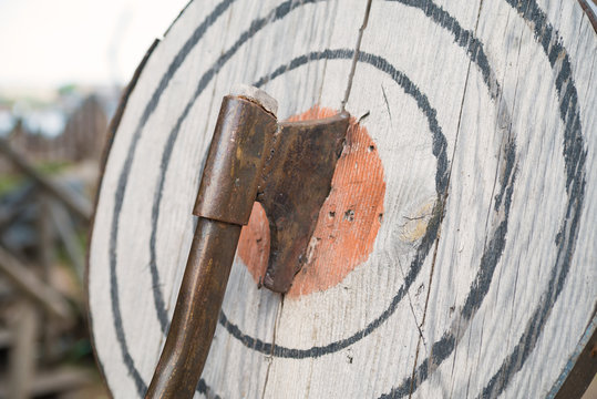 Ax In The Target, Entertainment Throwing An Ax