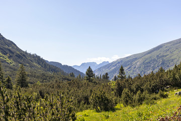 Landscape near The Fish Lakes, Rila mountain, Bulgaria