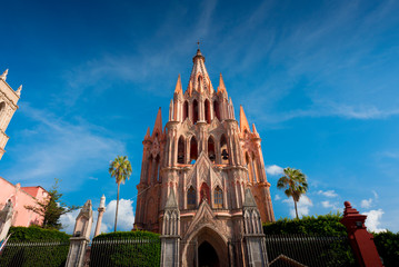 Obraz premium Guanajuato, parafia San Miguel Arcángel