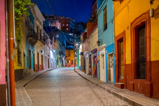 Fototapeta calle en guanajuato