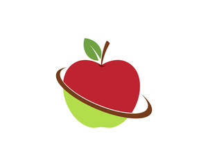 Apple vector illustration icon