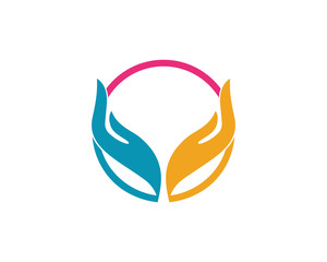 Hand Care Logo Template vector  Business
