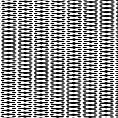 Abstract halftone pattern formed by black and white circles, lines, dots of different size.