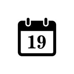 Calendar Date symbol icon vector illustration