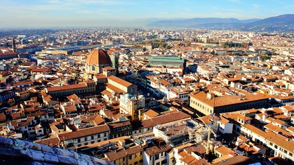 Fototapeta na wymiar 피렌체의 도시전경