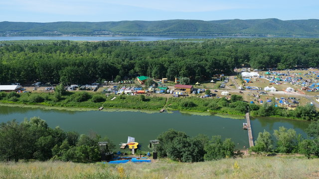 field of the Grushinsky festival of art song