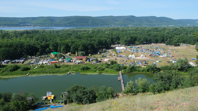 field of the Grushinsky festival of art song