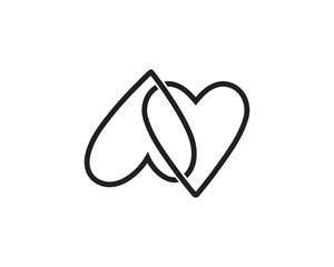 Love Logo and symbols Vector Template