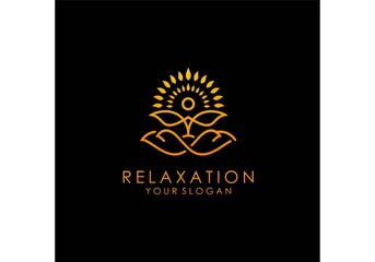 vector illustration relaxation