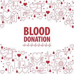 Donation Blood day banner
