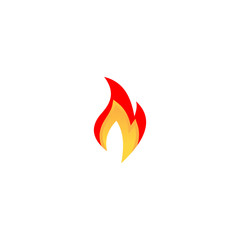fire flame vector logo
