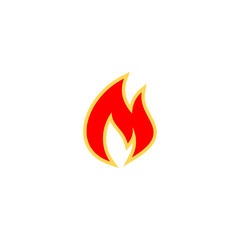 flame fire logo