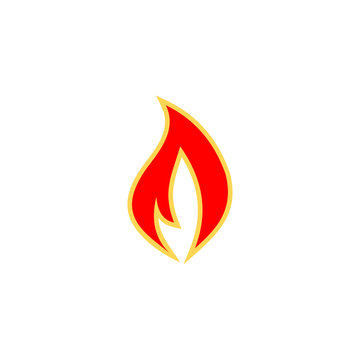 flame fire vector logo