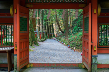 京都　貴船神社の奥宮　