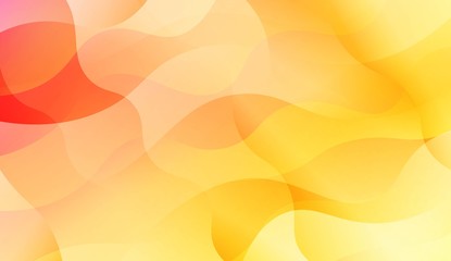 Wavy Background with Lines. Design For Your Header Page, Ad, Poster, Banner. Vector Illustration with Color Gradient.