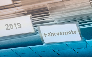 Fahrverbote - Symbolfoto