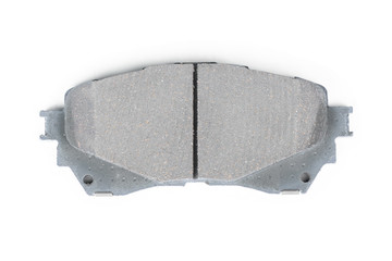 Single brake shoe isolated
