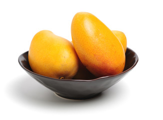 Mango on a white background