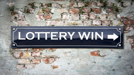 Street Sign to Lottery Win