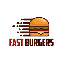 Fast Burgers Logo Design Inspiration