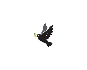 Pigeon logo illustration image design