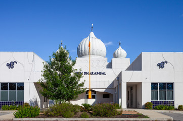 Sikh temple or Dharmsal