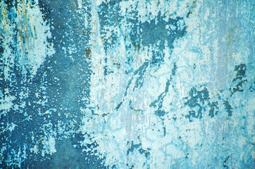 old blue wall background texture