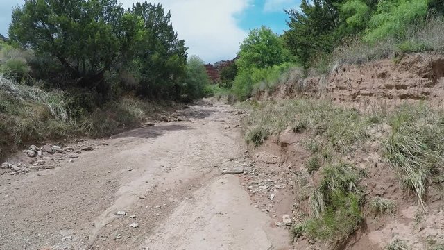 Dry Creek Bed- Caprock Canyon State Park- Quitaque, Texas