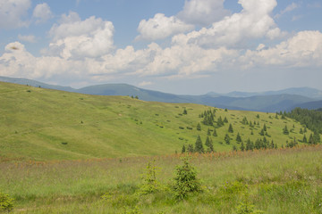 Trekking in the Carpathians, Hike to the border between Ukraine and Romania from Pop Ivan Marmarassky to Pop Ivan Chernogorsky.