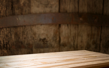 background of barrel shape, free, empty, space