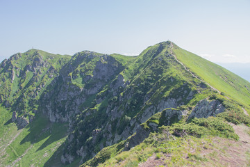 Trekking in the Carpathians, Hike to the border between Ukraine and Romania from Pop Ivan Marmarassky to Pop Ivan Chernogorsky.